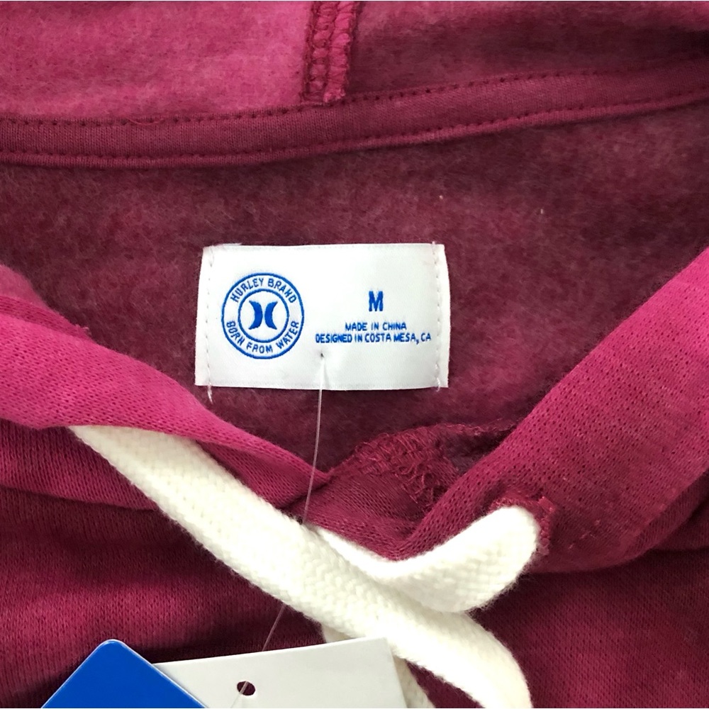 NWT Hurley Cropped Pullover Hoodie - Picture 8 of 10